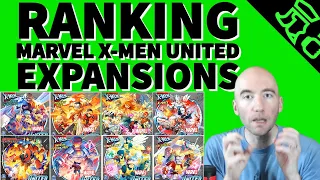Ranking All 10 Marvel X Men United Expansions! A Buyer's Guide to Marvel United X-Men