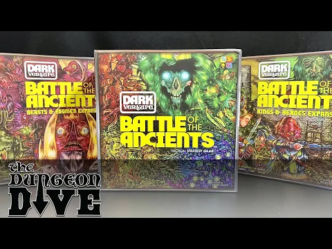 Dark Venture: Battle of the Ancients - a look at the pre-production game and expansions