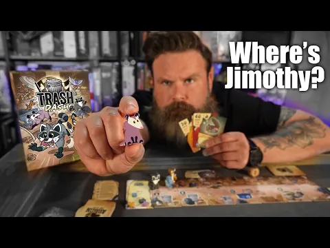 Attack, Scare, & Win! Trash Dash Board Game Review