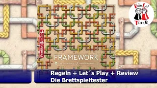 Framework von Uwe Rosenberg - Regeln + Let´s Play + Review - Brettspiel - Die Brettspieltester