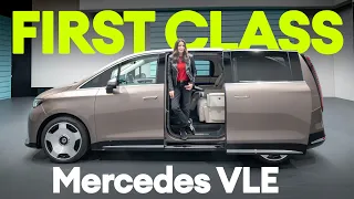 Is this the most luxurious electric MPV ever? | Mercedes VLE First Look