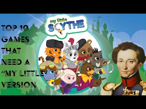 Top 10 games that need a "my little" version.