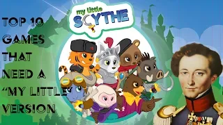 Top 10 games that need a "my little" version.