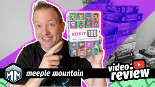 Keep it 100 - How to Play & Review - Boardgame Brody