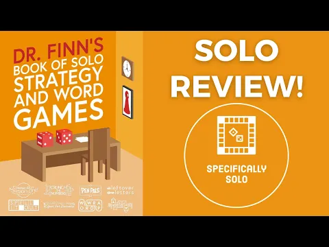 Dr. Finn's Book of Solo Strategy & Word Games Review!