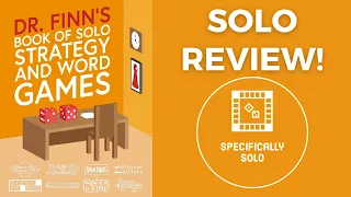 Dr. Finn's Book of Solo Strategy & Word Games Review!