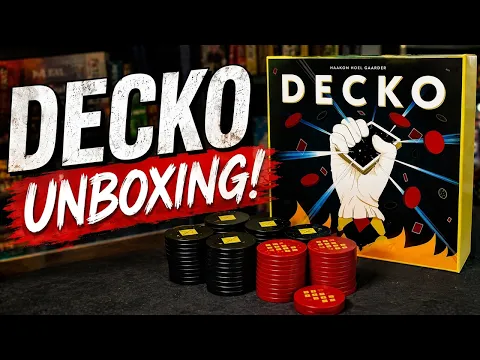 Unboxing Decko Gamefound Edition | Jake Reacts