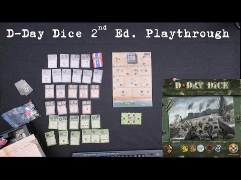 D-Day Dice 2nd Ed. Playthrough
