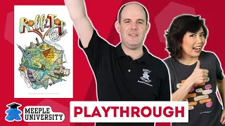Roll to the Top Journeys - Live Playthrough Board Game and Giveaway