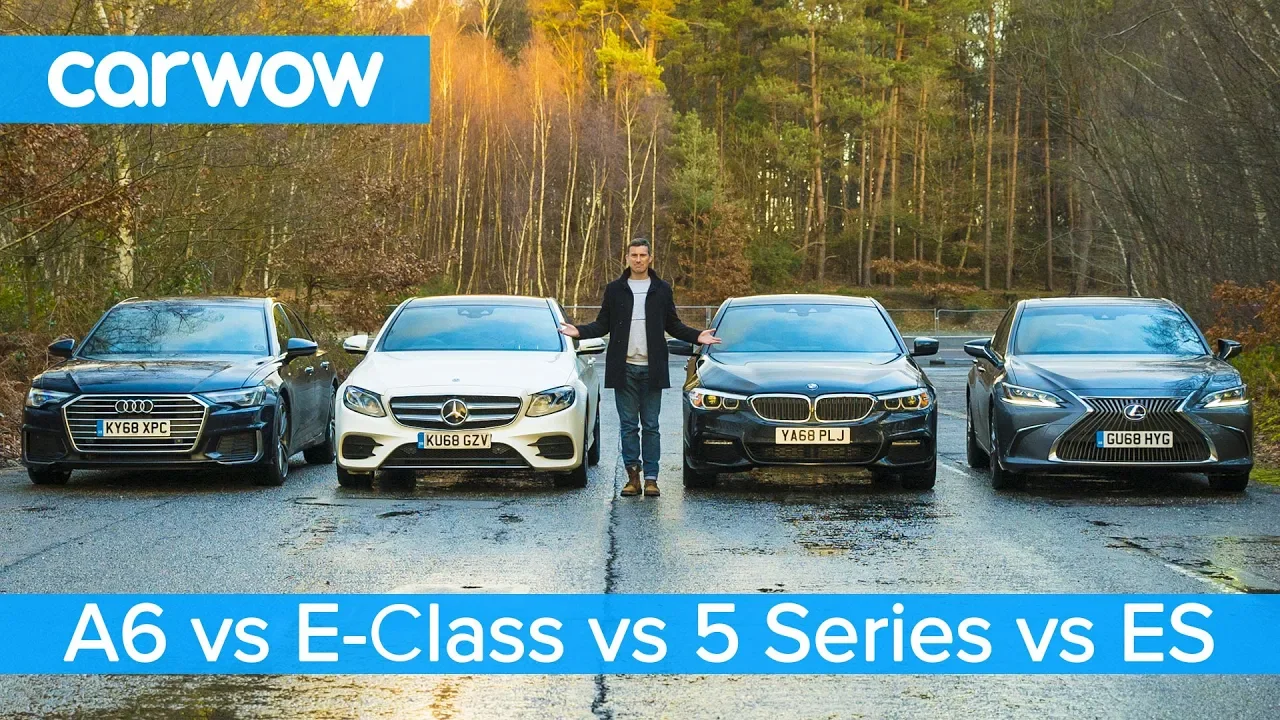 Audi A6 vs BMW 5 Series vs Mercedes E-Class vs Lexus ES - which is best?