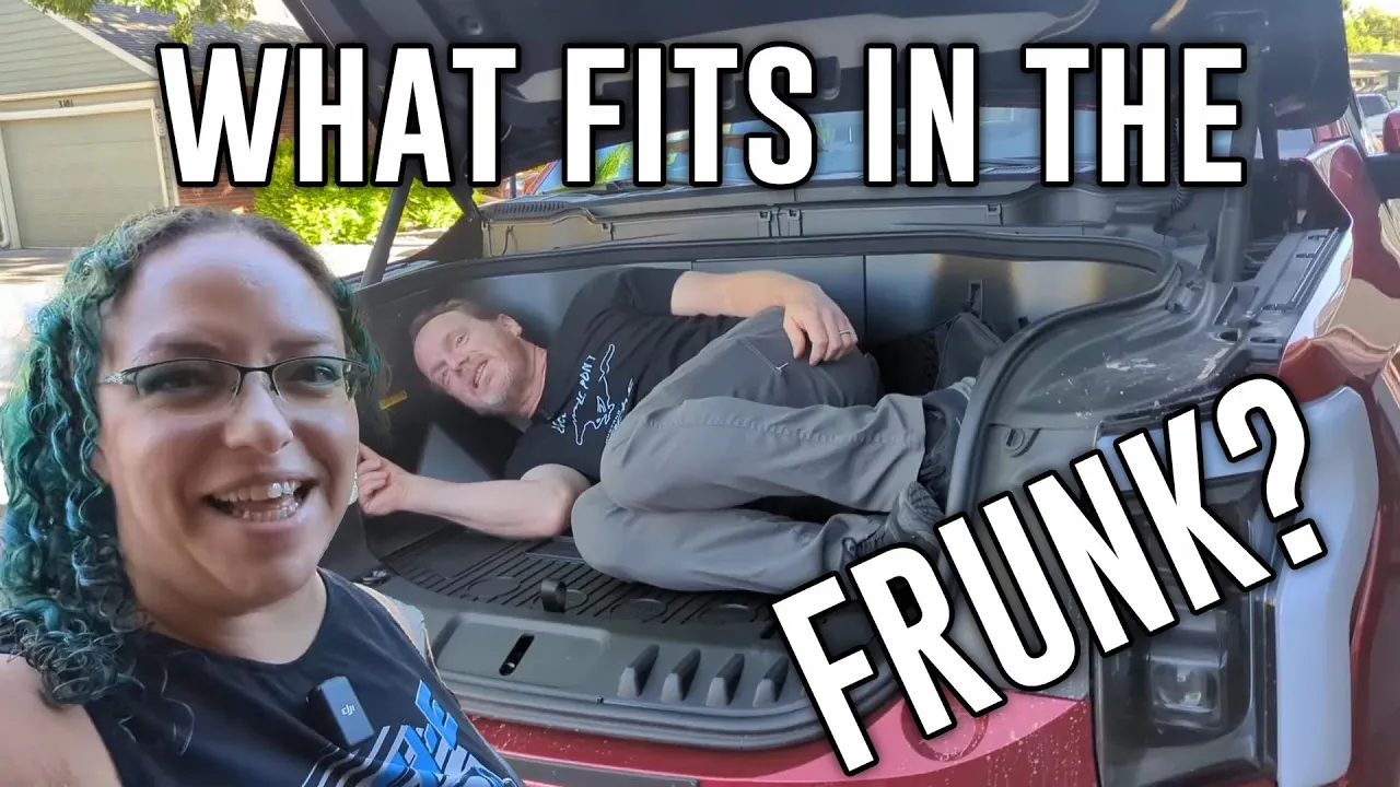 F-150 Lightning Front Trunk - What fits in the frunk?