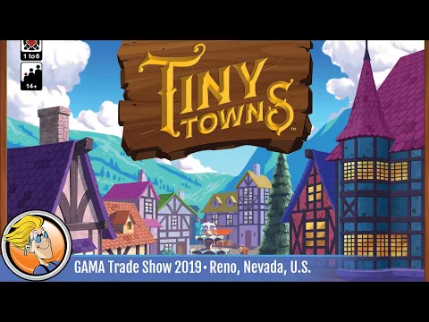Tiny Towns — game overview at GAMA Trade Show 2019