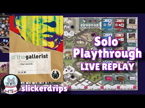 The Gallerist - Solo Playthrough