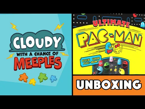 Ultimate PAC-MAN Unboxing - Cloudy with a Chance of Meeples