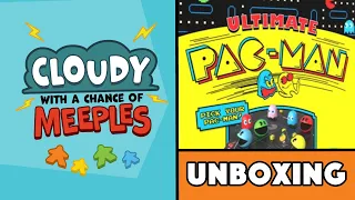 Ultimate PAC-MAN Unboxing - Cloudy with a Chance of Meeples