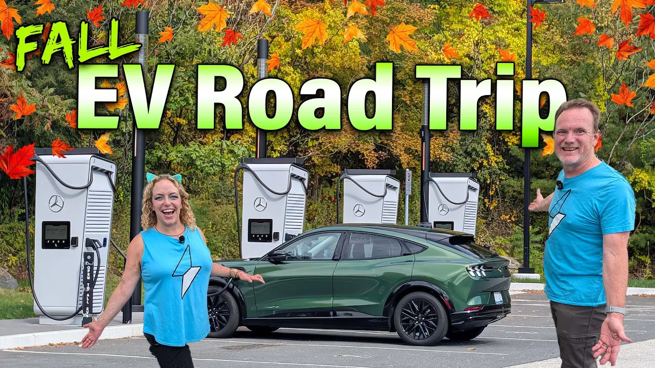 Our Fall EV Road Trip with Mercedes-Benz High Power Chargers!