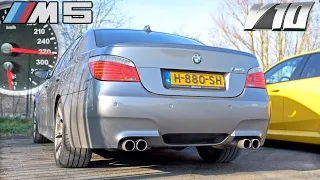 BMW M5 E60 5.0 V10 *MANUAL* // 100-200 TOP SPEED SOUND & POV