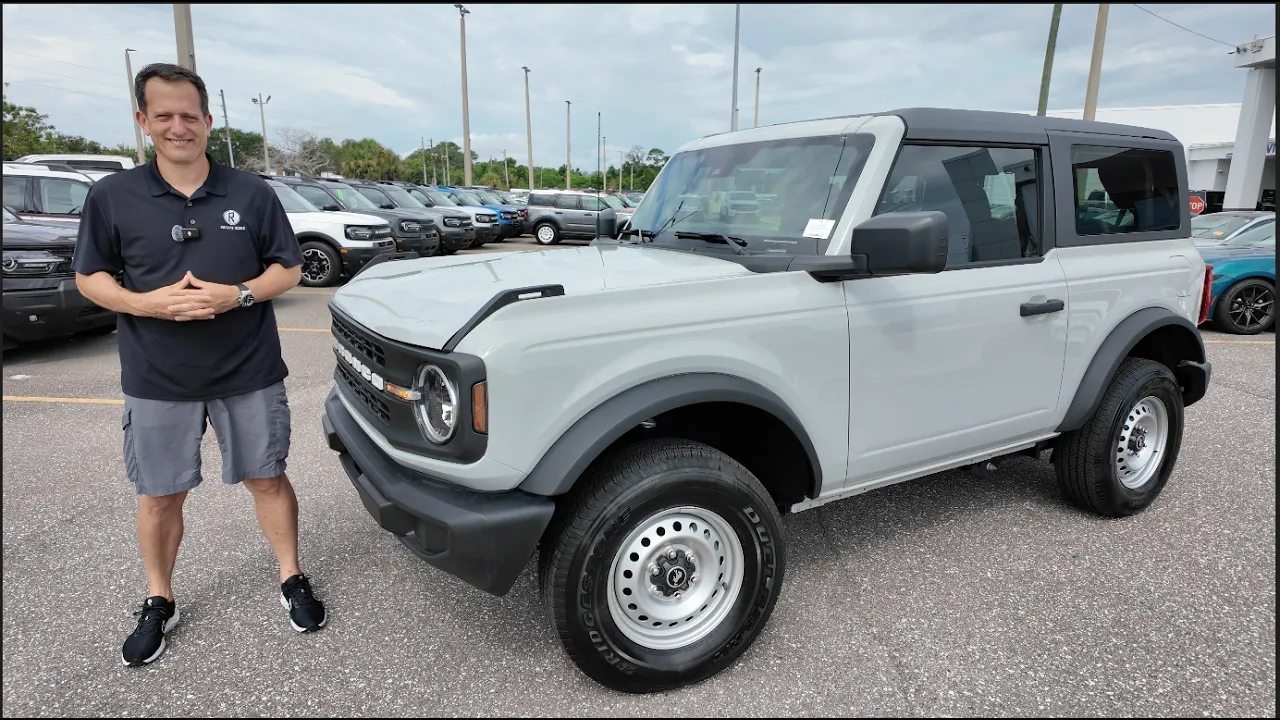 The 2026 Ford Bronco Base is the MOST affordable 4x4