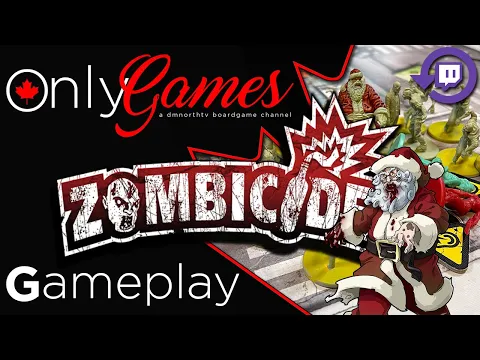 Zombicide 5 Player (Mission A35) Board Game Gameplay - Twitch Live Stream Replay
