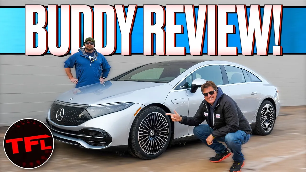The New All-Electric Mercedes-Benz EQS Can Do This Crazy Thing Your Car Can't!