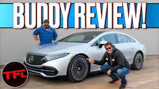 The New All-Electric Mercedes-Benz EQS Can Do This Crazy Thing Your Car Can't!