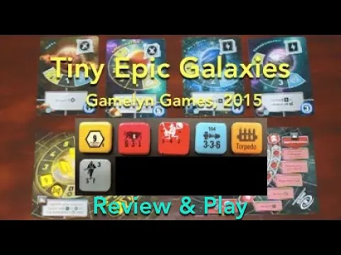 Tiny Epic Galaxies (Gamelyn Games) Review & How to Play