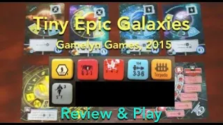 Tiny Epic Galaxies (Gamelyn Games) Review & How to Play