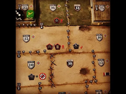 D-Day Dice (Second edition) - Playthrough [Gold Beach]