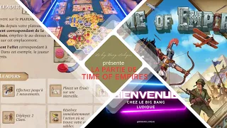La partie de time of empires-😀 le #jds - a 4 joueurs en temps réel ! #j2s #jdp #jeudesociete
