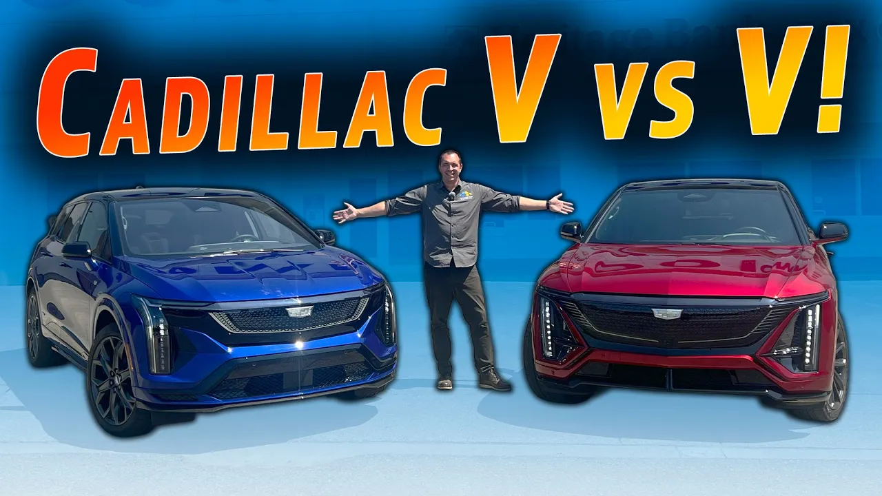 2026 Cadillac Lyriq V vs Optiq V | Caddy Has TWO V-EVs!