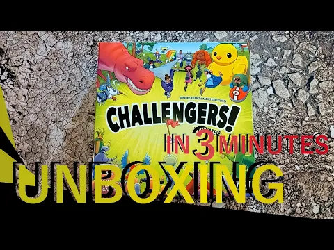 Challengers! UNBOXING in 3 minutes