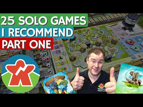 25 Solo Games I Recommend - Part One