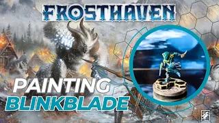 Painting Blinkblade miniature from Frosthaven #frosthaven @cephalofairgames
