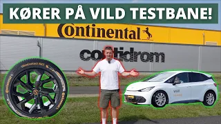 Chokerende resultater på testbanen...! (Reklame for Continental)