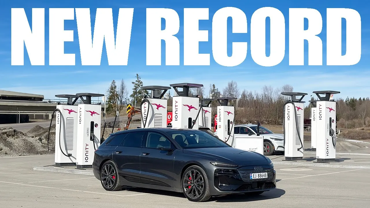 Audi S6 Avant E-Tron | Range Test @120KPH (75MPH) + NOISE TEST