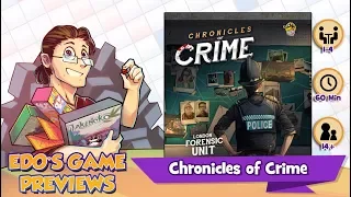 Edo's Chronicles of Crime Review (KS Preview)