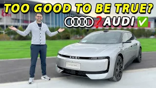 The best Audi without rings?! Audi E5 Sportback exclusive driving REVIEW