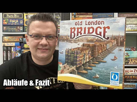 Old London Bridge(Queen Games) ab 10 Jahren - thematisch und mechanisch ein spannendes Familienspiel