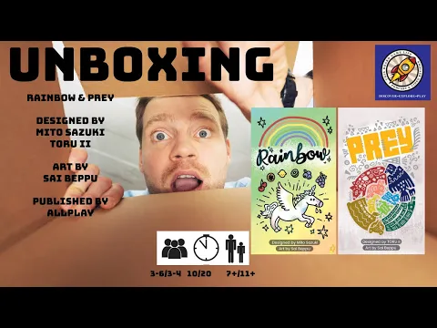 Rainbow and Prey Unboxing