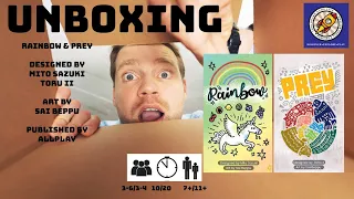 Rainbow and Prey Unboxing