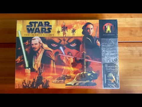 Star Wars: The Queens Gambit (Avalon Hill 2000) - Unboxing