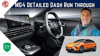 MG4 - Detailed Look at the Dash, Driver Display and Steering Wheel Functions