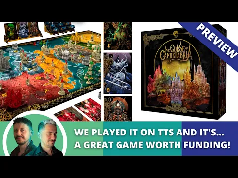 The Curse of Candelabria. We've played it and behind the unique theme stands... great gameplay!
