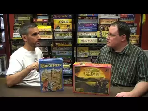 The Settlers of Catan VS Carcassonne
