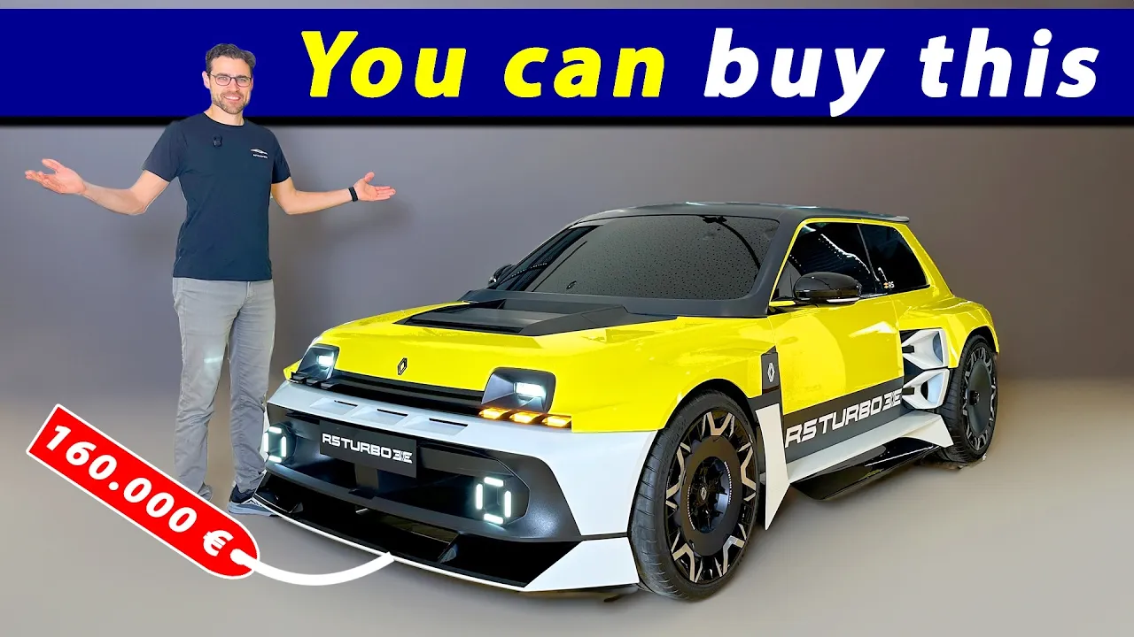 The Renault R5 Turbo 3E is a 160.000 Euro Super Hot Hatch! 😮