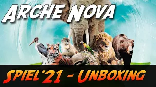 Arche Nova - SPIEL 21 Neuheit Unboxing (Feuerland Spiele)