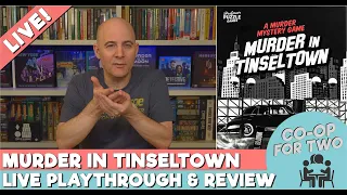 Murder in Tinseltown - Live Playthrough then Review