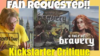 A Tale of Bravery (Relaunch) - Kickstarter Critique Review
