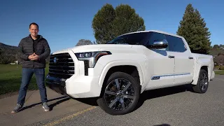 Is the 2022 Toyota Tundra Capstone a BETTER luxury truck than a F-150 Limited?