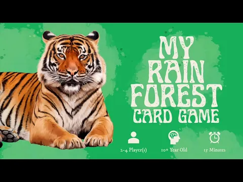 Malaysian Local Educational Board Game | My Rainforest | Promotional Video